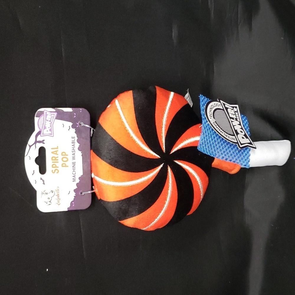 Lulubelles NWT Spiral Pop Power Mesh Dog Toy